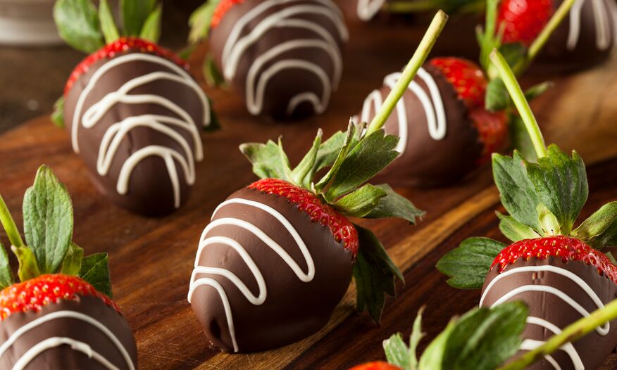 chocolate covered strawberries