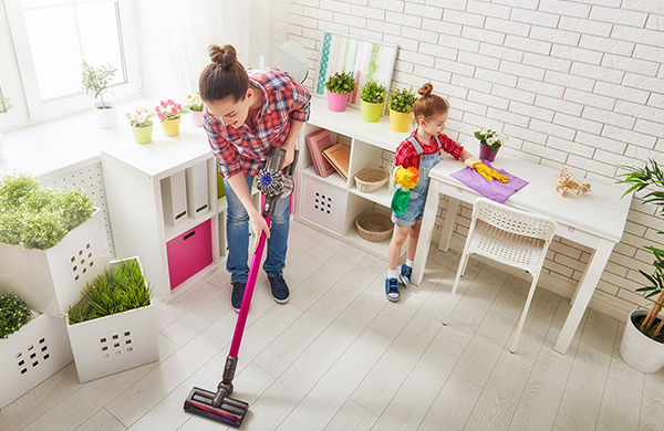 How to Clean Up Kids' Messes 