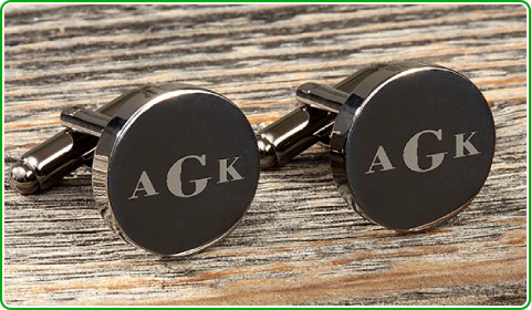 Personalization Mall Gifts for Him - Cufflinks