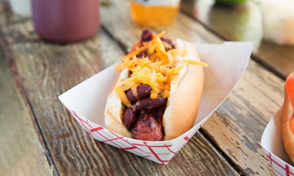 Chilli Dog With Cheese
