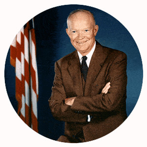 15 Inspiring Presidential Quotes for Small Business Owners: Photograph of Dwight Eisenhower