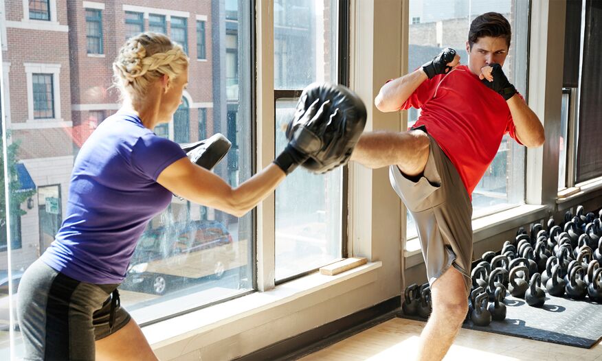kickboxing class