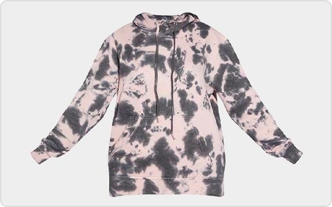 Tie-Dye petite hoodie