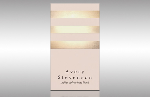 Professional Business Card Templates: Burberry Business Card 