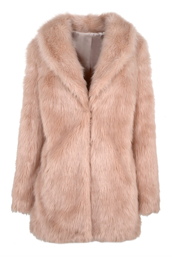 Faux Fur coat by BHS