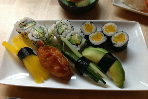 Vegetarian Sushi from Umezushi