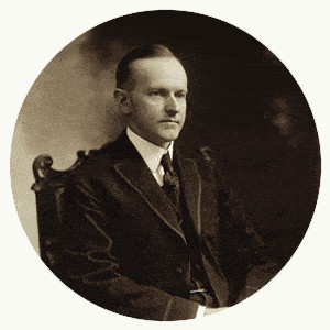 15 Inspiring Presidential Quotes for Small Business Owners: Photograph of Calvin Coolidge