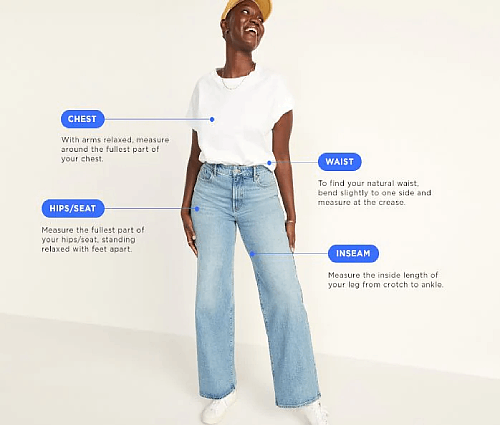 Old Navy - ➡️ Here's a denim fit guide for the gentlemen