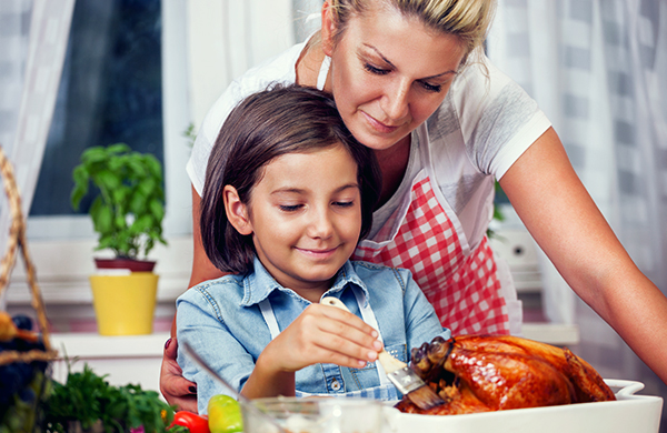 mom and daughter meal prep for the holidays jpg