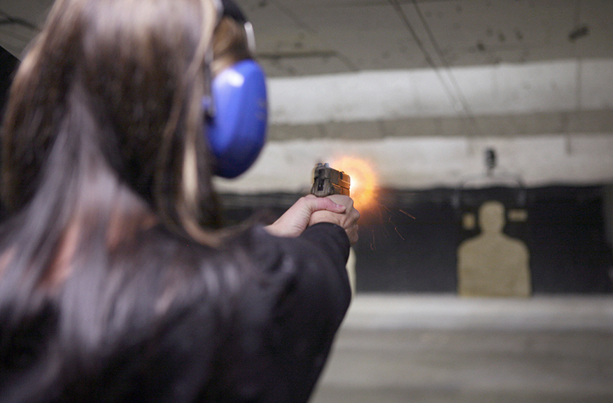 shooting a handgun for beginners