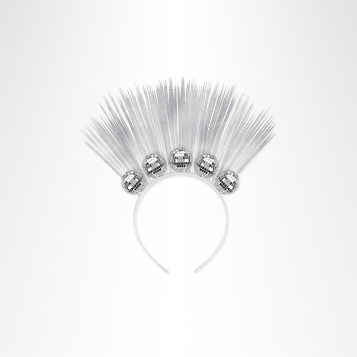Disco ball headband