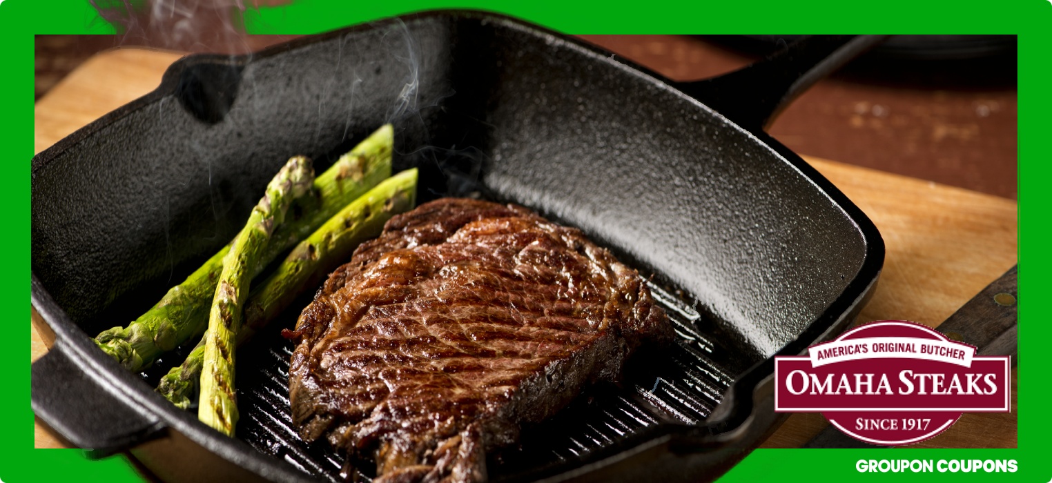 Omaha steaks grill time sale