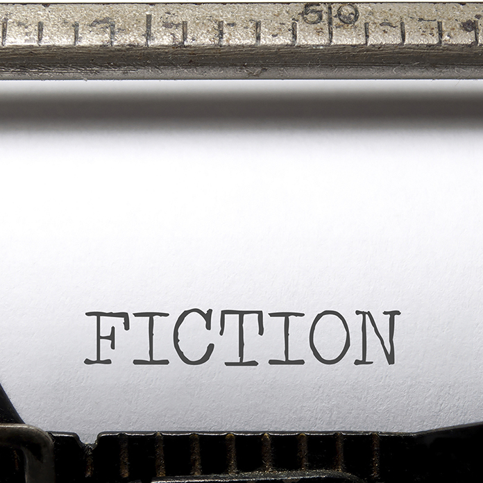 typewritten word fiction