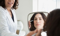 Woman getting Botox consult