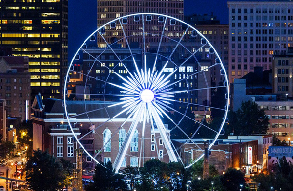 Skyview Atlanta ferris wheel