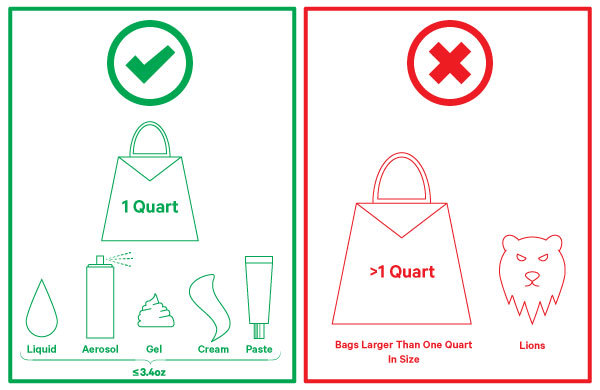 tsa checked baggage restrictions