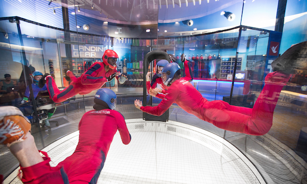 How do you get coupons for iFLY indoor skydiving?