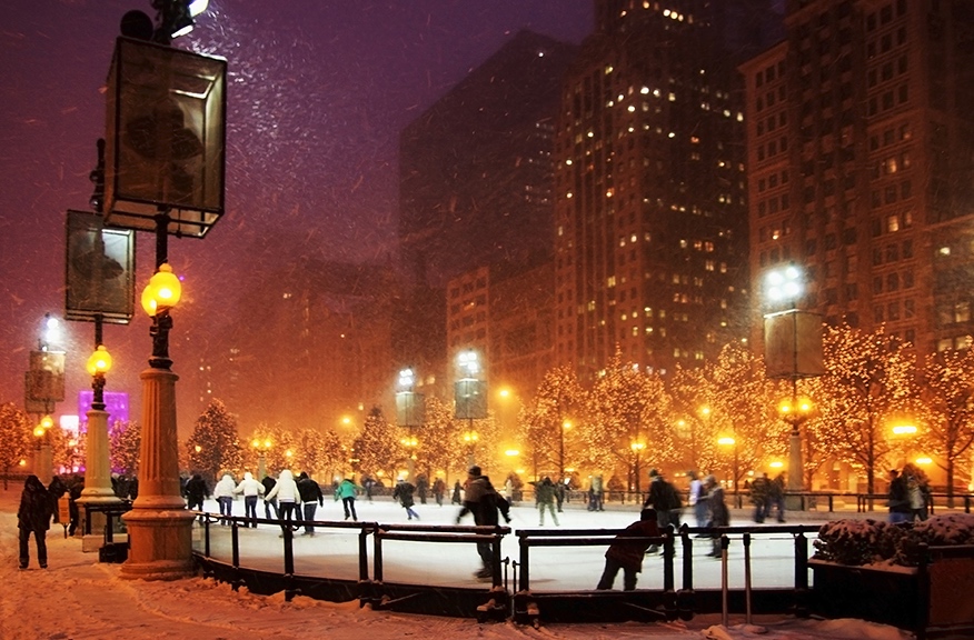 ice skating