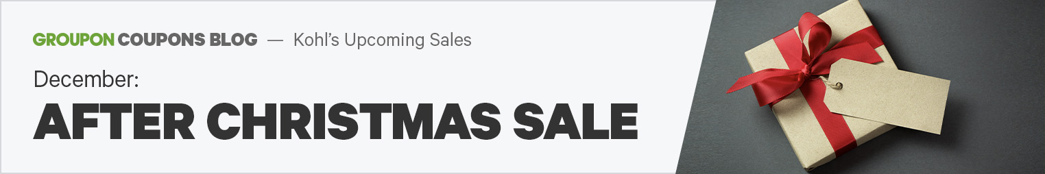 Kohl's After Christmas Sale