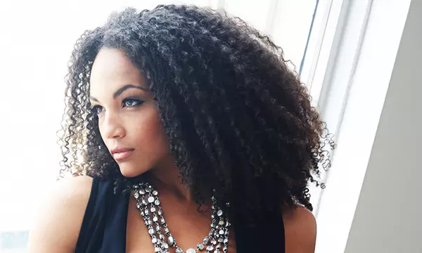 Coarse textured hair