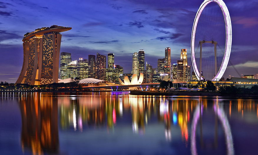 Singapore skyline