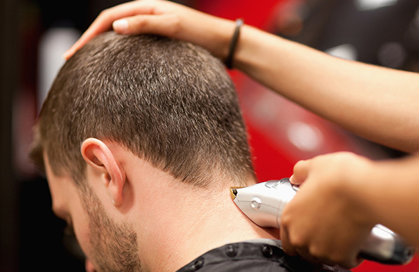 Barber Style Haircut