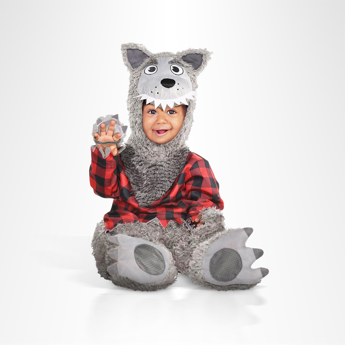 big bad wolf costume baby