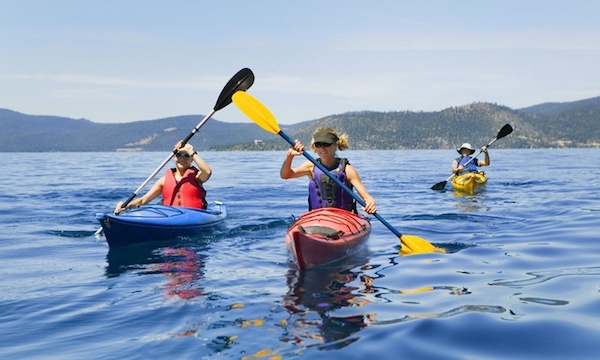 kayakers