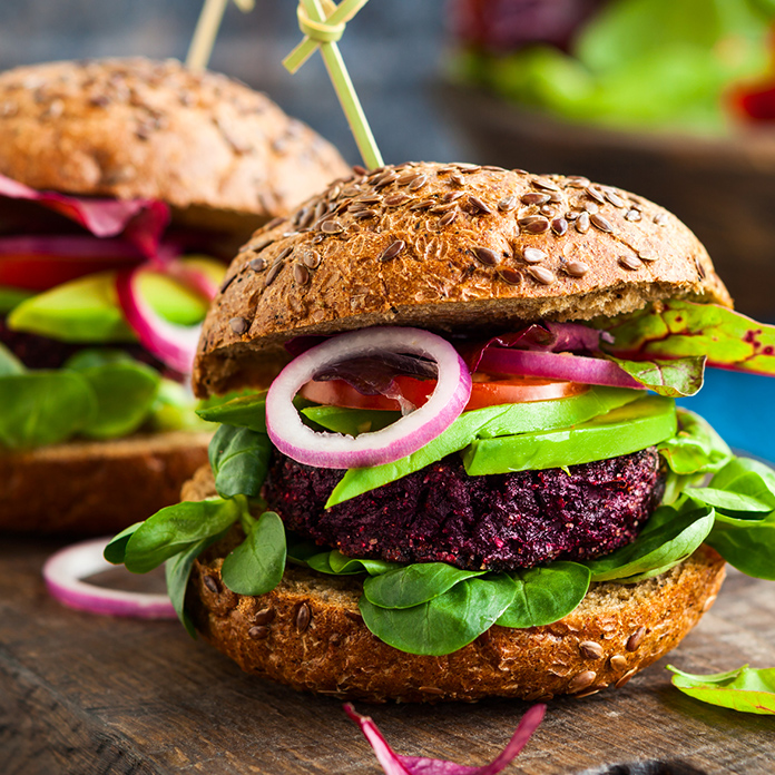 veggie burger