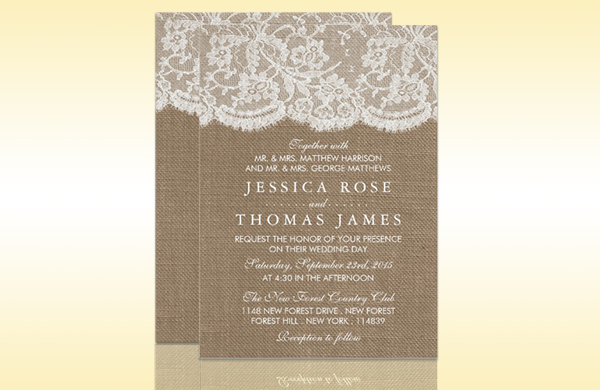 Wedding Invitation Etiquette – 5 Tips on Wording, Fonts & Enclosures