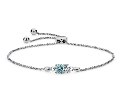 lab-created blue diamond jewelry