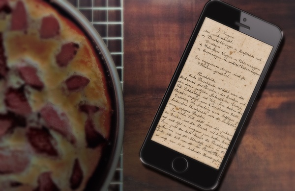 smartphone baking