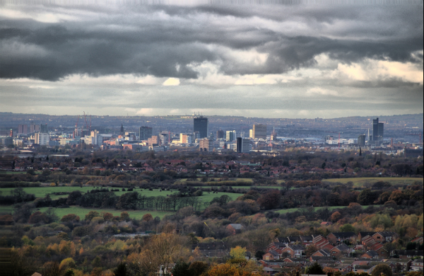 manchester skyline