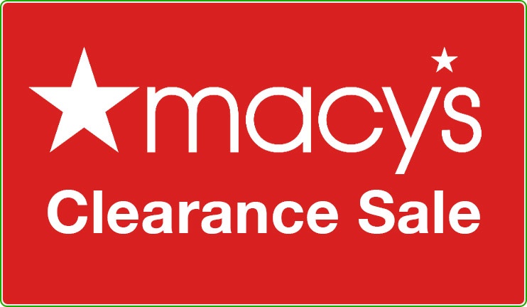 Macy's store clearance items