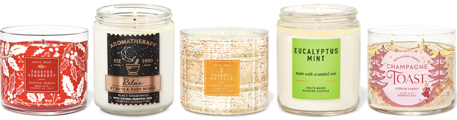 bath and body works chamomile candle