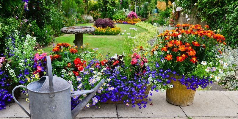 garden ideas flowers