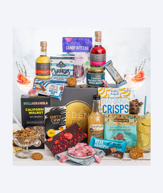 Not on the high street vegan easter hamper