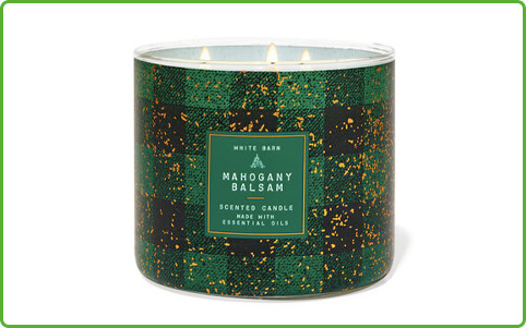 Mahogany Balsam 3-Wick Candle at Bath & Body Works