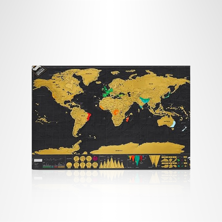 Scratch-Off World Map