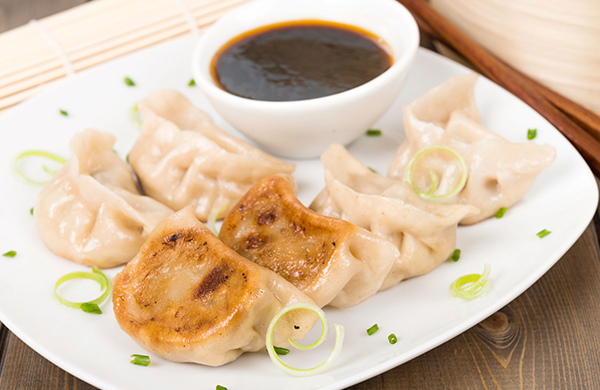 dim sum fried dumplings gyoza soy sauce jpg