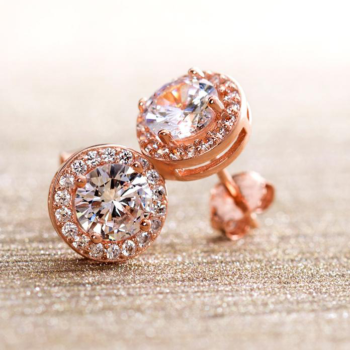 swarovski stud earrings