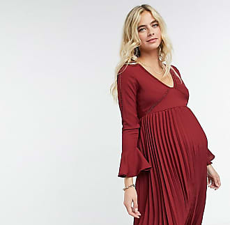 ASOS Maternity NURSING Top With Wrap Overlay And Long Sleeve