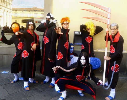 lucca comics cosplayers