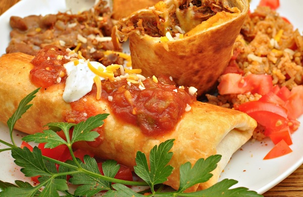 The chimichanga in Mexican cuisine - Gastronomic Information