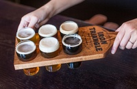 Tray of beers
