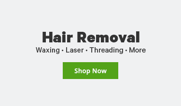 hair removal banner