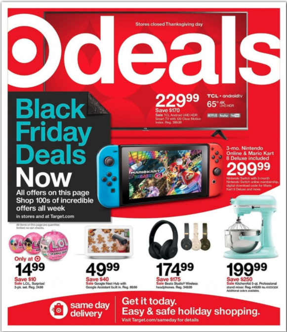 Target Black Friday 2021 Ads