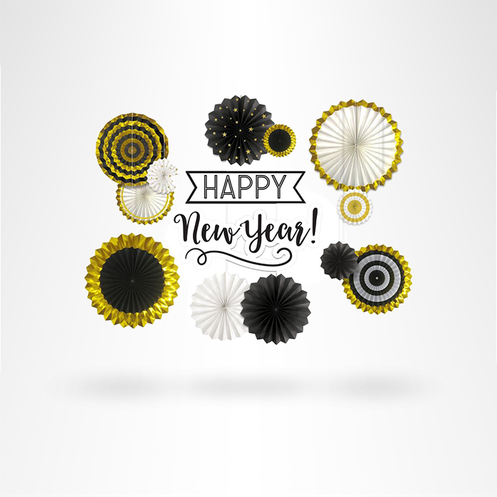 Fan NYE backdrop