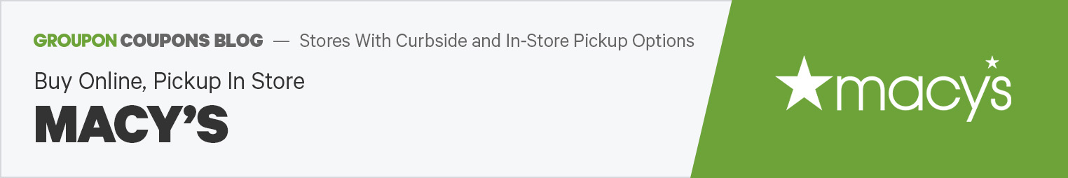 Macy’s Buy Online, Pickup In Store