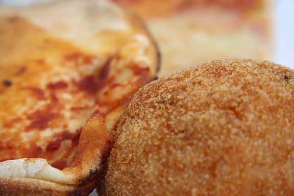 preparazione arancina